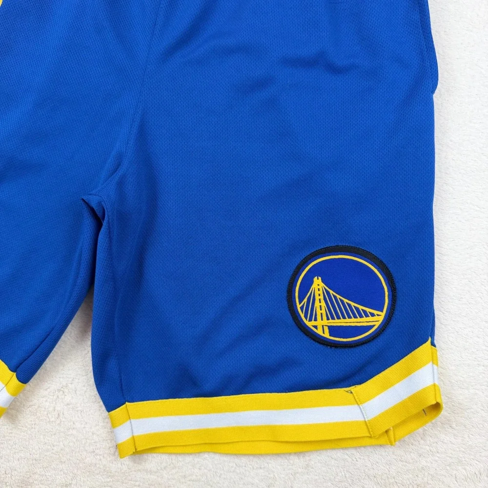 NBA Golden State Warriors Stephen Curry 30 Basketball Shorts‎ Mens Medium Blue